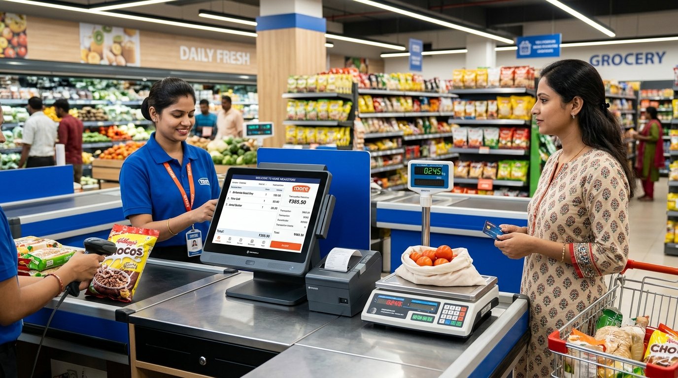 Retail and Supermarkets POS Billing